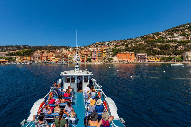 Mediterranean Coastal Sightseeing Cruise from Nice - Villefranche Bay, the scenic center of the ride