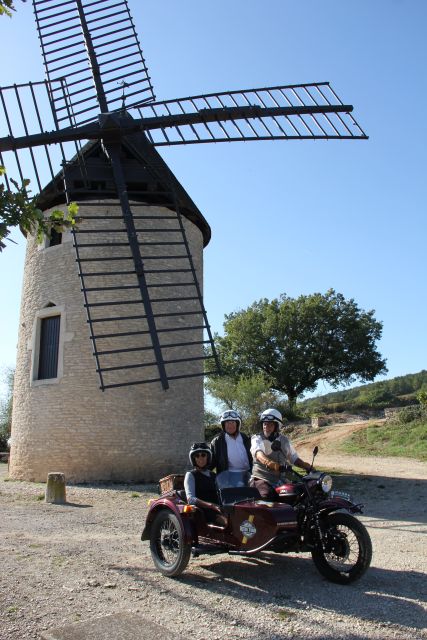 Meursault: Tour of the Vineyards on Motorbike with Sidecar - What the $64 price really covers