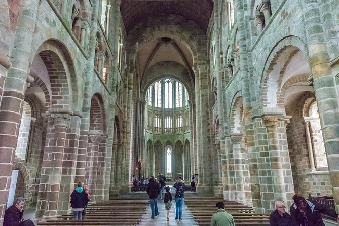 Mont Saint Michel Day Trip from Paris with English Speaking Guide - Entering Mont Saint Michel Abbey