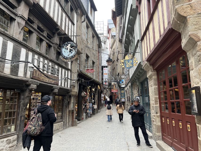 Mont Saint Michel: Walking Tour & Optional Abbey Ticket - From the shuttle to the Grande Rue