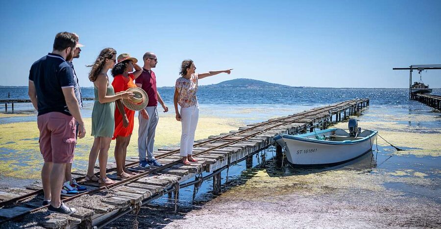 Montpellier Wine and Oyster Tour - A wine estate with a Renaissance-style castle