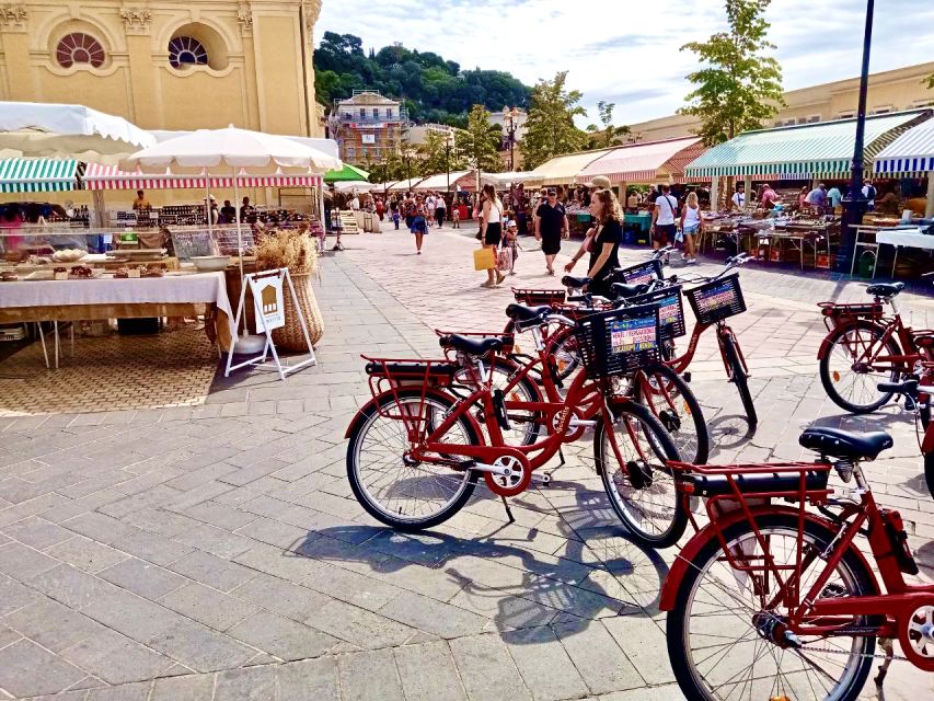 Nice 3Hrs by EBike: Essentials Oldest Districts & Panoramas - The Promenade des Anglais and Place Massena