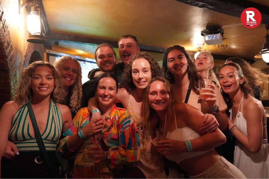 Nice: 4 Bar, 1 Club Riviera Bar Crawl Party with Free Shots - A short walk through central Nice