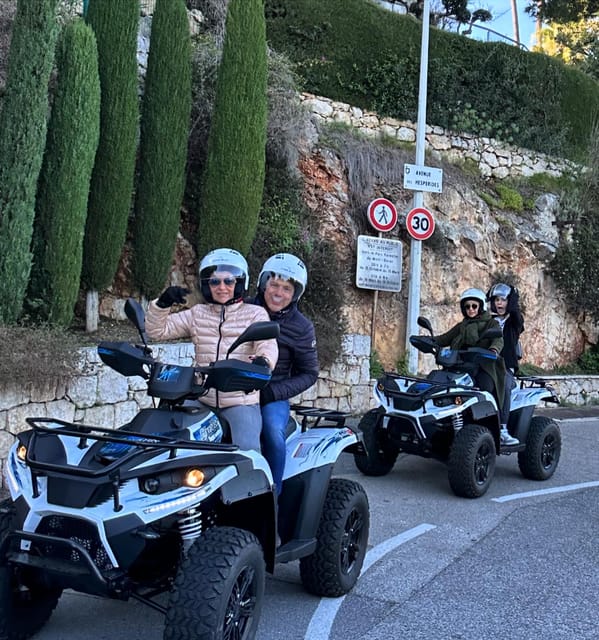 NICE BY ELECTRIC QUAD:panoramic tour from Nice - Place Massena and the Promenade des Anglais