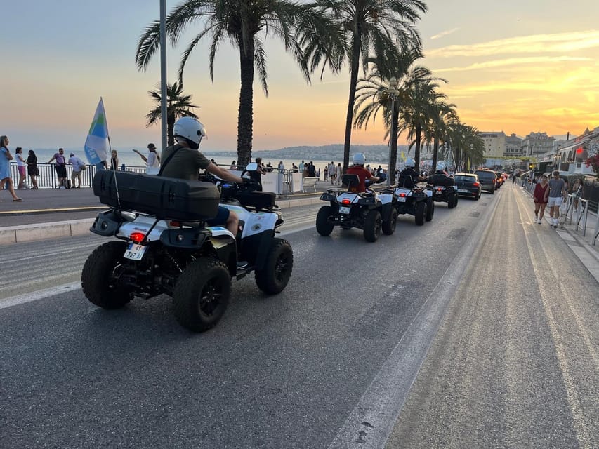 NICE BY ELECTRIC QUAD:panoramic tour from Nice - What the guide adds to the ride