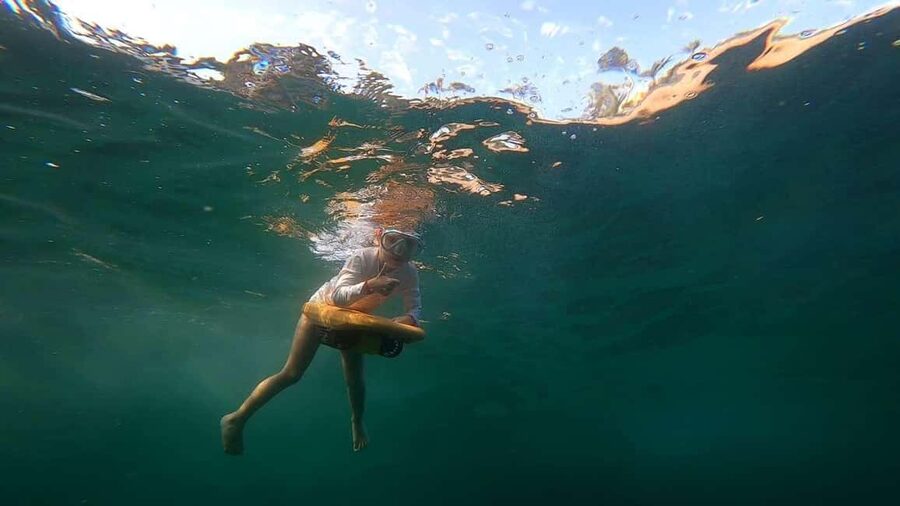 Nice, Cap d'Ail: Sea Scooter Snorkeling Tour - The equipment you receive