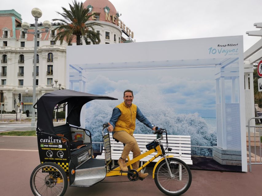 Nice: Electric Rickshaw City Tour with Local Guide - The Promenade des Anglais and Hôtel Negresco