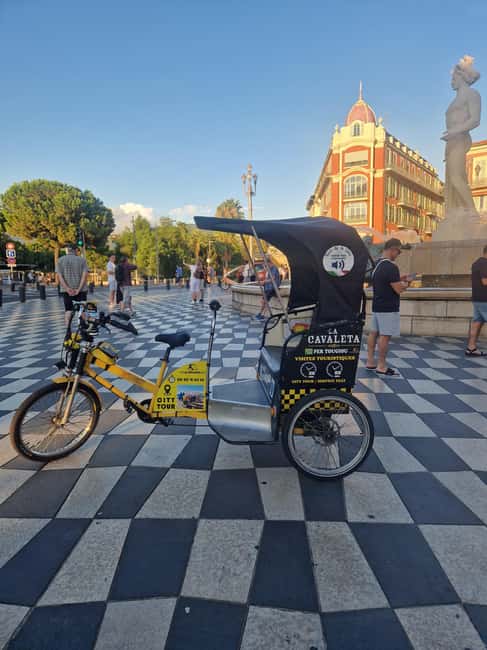Nice: Electric Rickshaw City Tour with Local Guide - Toward the port and Place Garibaldi