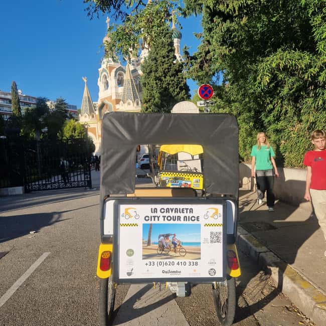 Nice: Electric Rickshaw City Tour with Local Guide - The 100-minute route and the Russian Cathedral