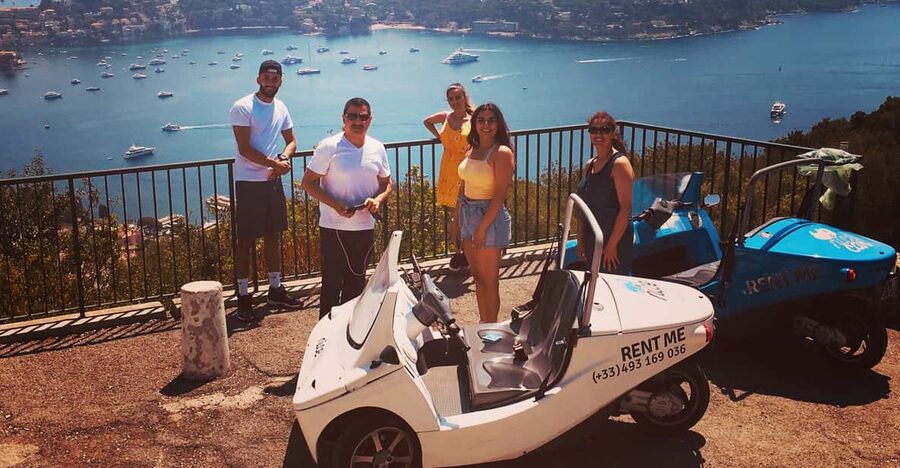 Nice: Exclusive Guided Tour in a One-of-a-Kind Electric Car - Starting at the big green door near Nice Port
