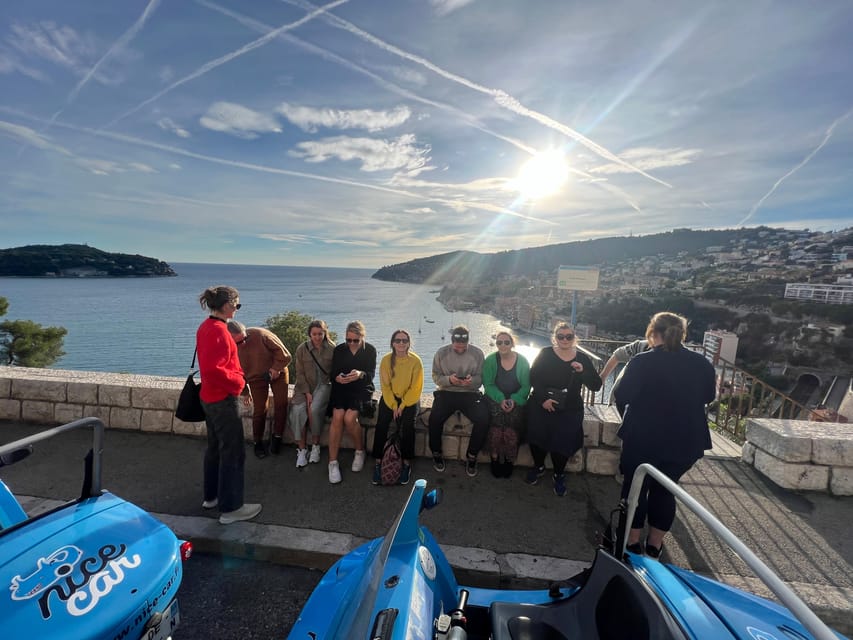 Nice: Exclusive Guided Tour in a One-of-a-Kind Electric Car - Villefranche-sur-Mer and the bay