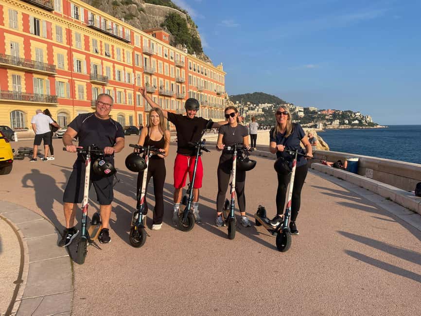 Nice: Must-Sees Electric Scooter Tour - The Promenade gives you an easy first ride