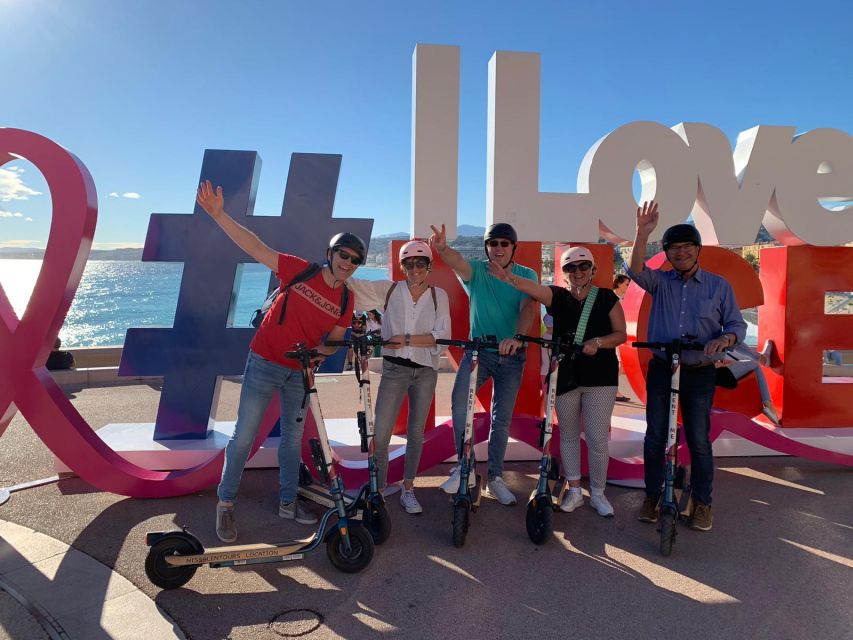 Nice: Must-Sees Electric Scooter Tour - The Paillon garden links the central sights