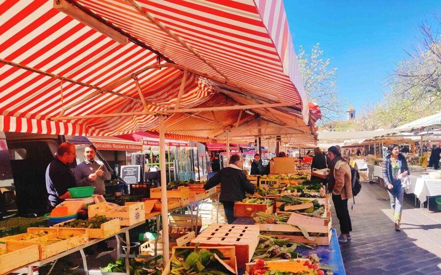 Nice Old Town and Castle Hill: Guided Cultural Walking Tour - Entering Vieux Nice through its narrow lanes