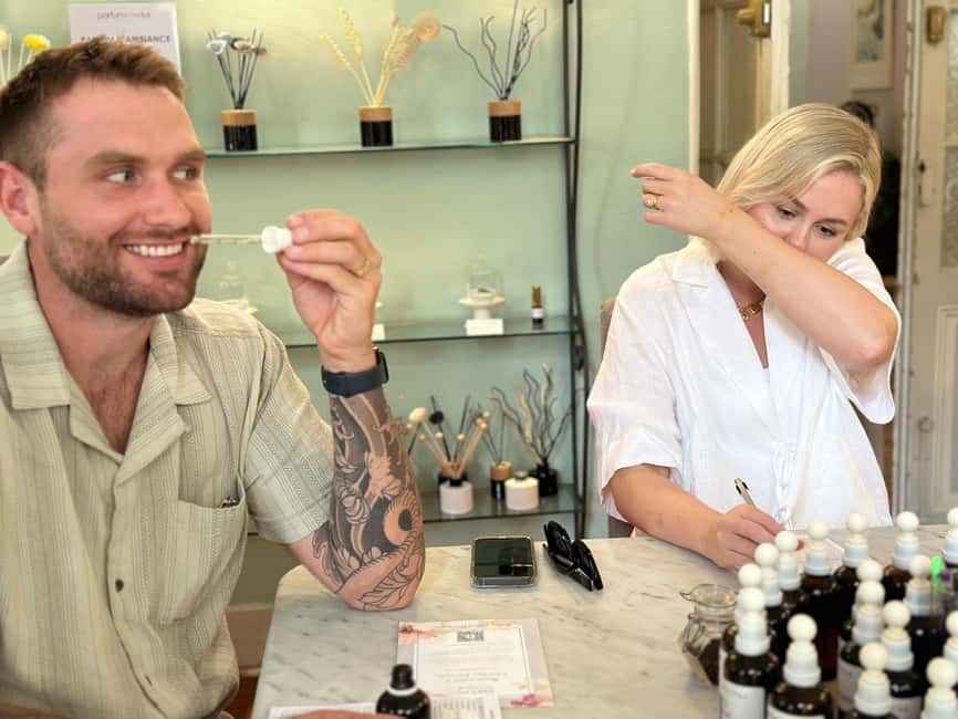 Nice: Perfume Creation Workshop - Starting with perfume in the heart of Nice