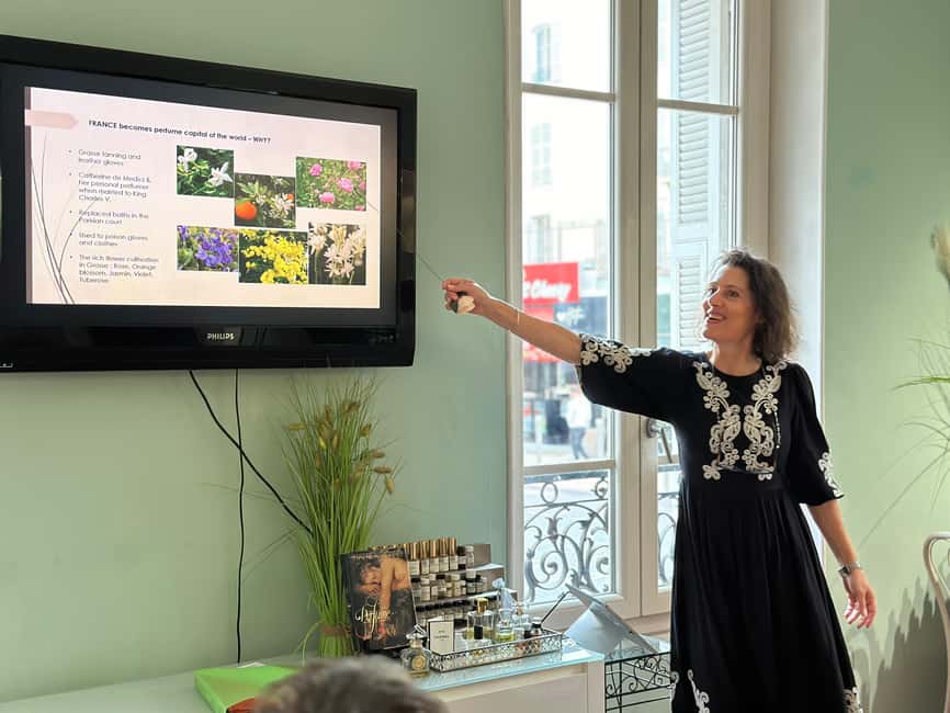 Nice: Perfume Creation Workshop - Smelling local flowers and unusual ingredients