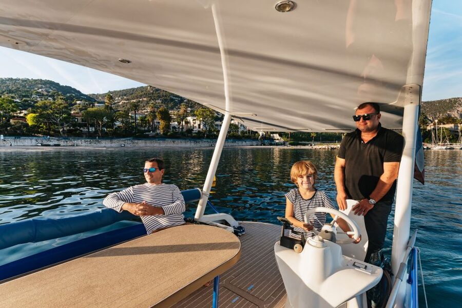 Nice: Private Sunset Tour on Solar Powered Boat - What the $172 price means