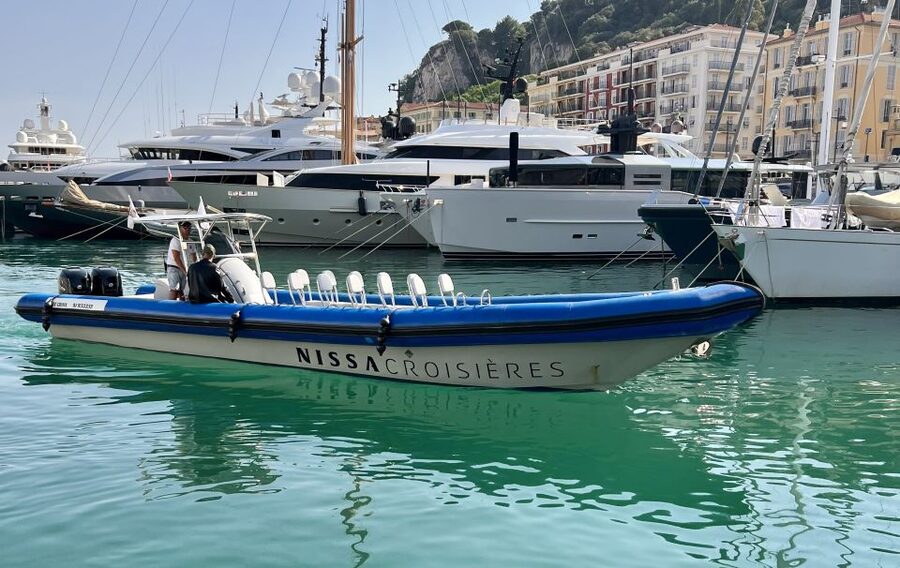 Nice: Sunset Boat Tour with Wine and Local Snacks - Leaving Port Lympia for the open Mediterranean