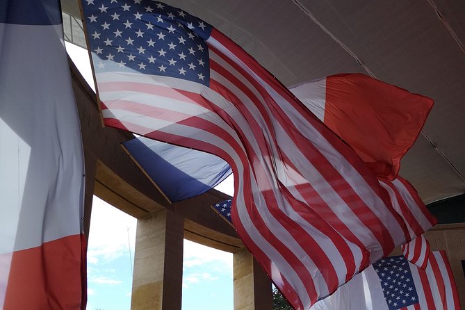 Normandy Battlefields Day Trip: Omaha, Sword & British Airborne Sector (A1B2) - Normandy American Cemetery: rows that change the scale