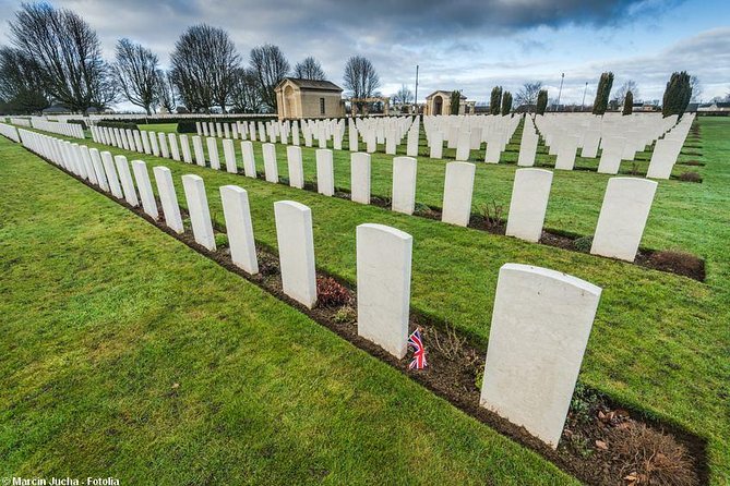 Normandy Battlefields Day Trip: Omaha, Sword & British Airborne Sector (A1B2) - Ranville War Cemetery: a different kind of memorial