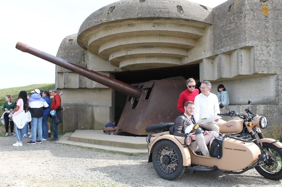 Normandy World War II Private 2 Hours Sidecar Tour Bayeux - Key points to know before booking