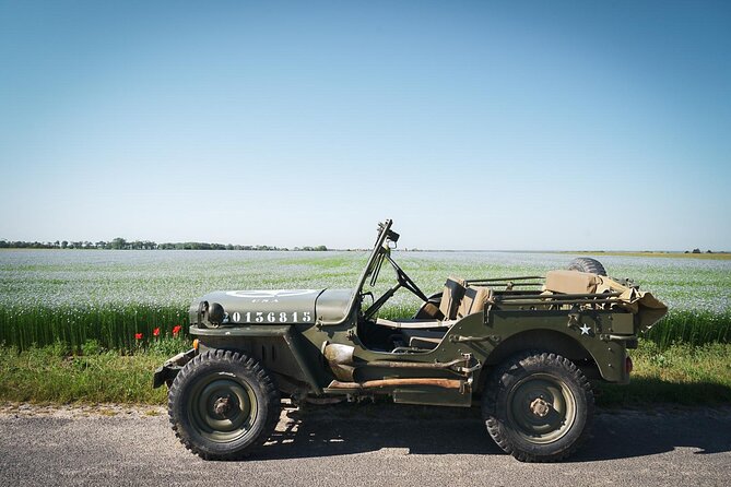 Normandy WW2 Full Day Classic Jeep Tour - Arromanches and the artificial harbor