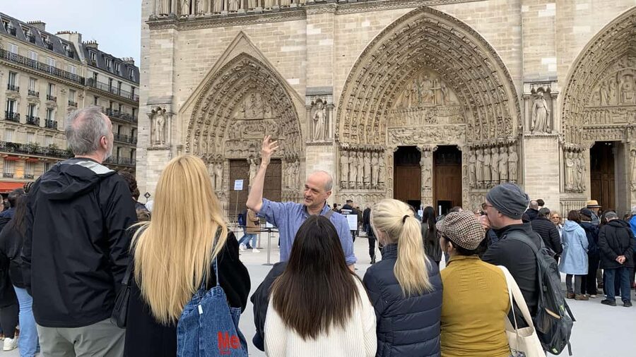 Notre-Dame Cathedral Exterior & Latin Quarter Guided Tour - Key points at a glance