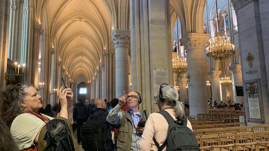 Notre-Dame Cathedral Exterior & Latin Quarter Guided Tour - St. Séverin, a Gothic church with room to breathe