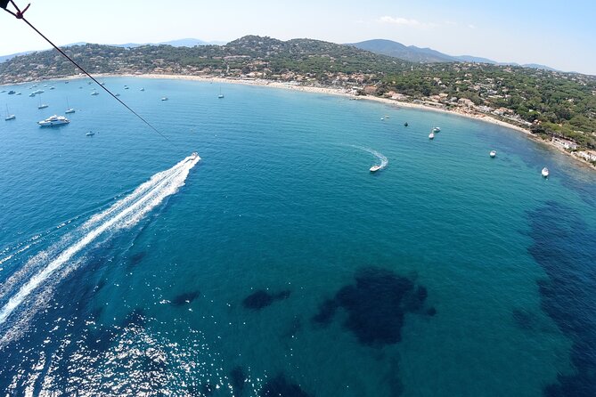 Parasailing flight two people, in Mandelieu-Cannes - Taking to the air above the French Riviera