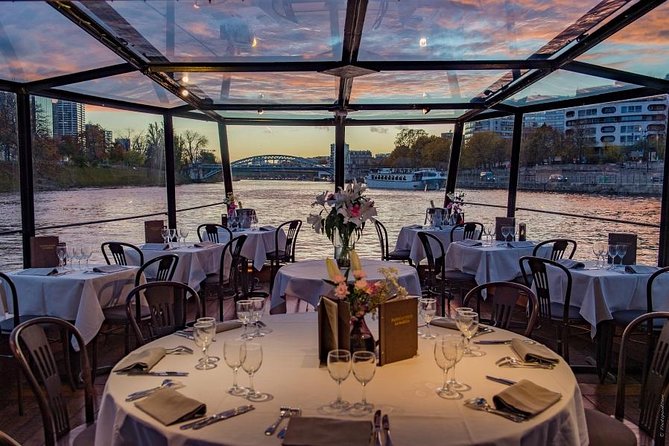 Paris 3-Courses Gourmet Dinner Seine River Cruise with Champagne - Boarding near Musée d’Orsay