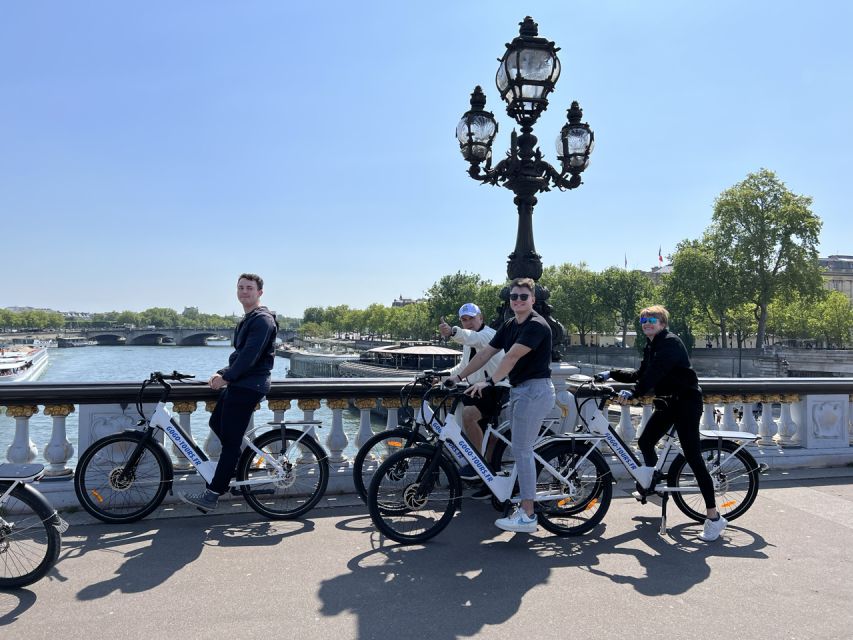 Paris: Afternoon E-Bike Guided Small Group Tour - Place de la Concorde and the Revolution connection