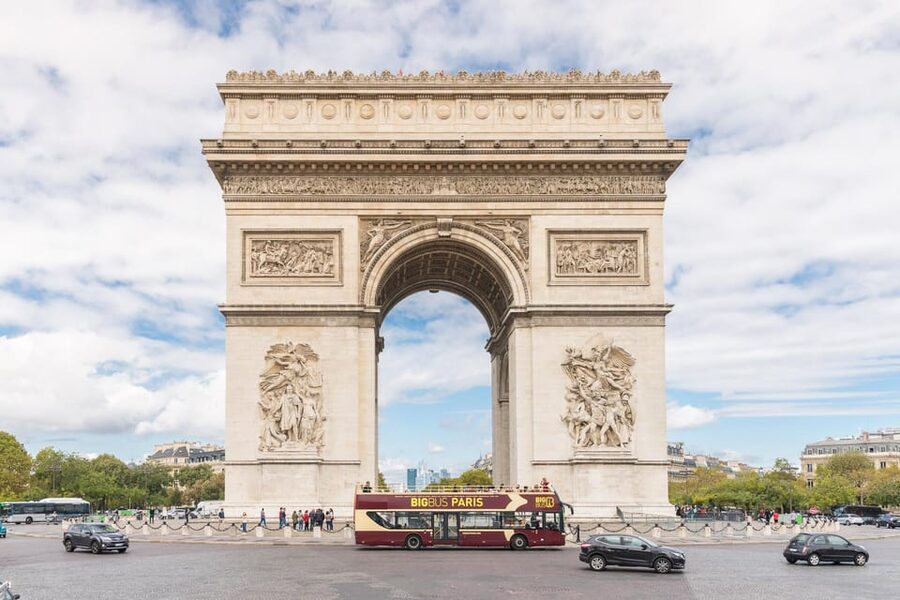 Paris: Arc de Triomphe Ticket & Big Bus Hop-on Hop-off Tour - Key points to know before you go