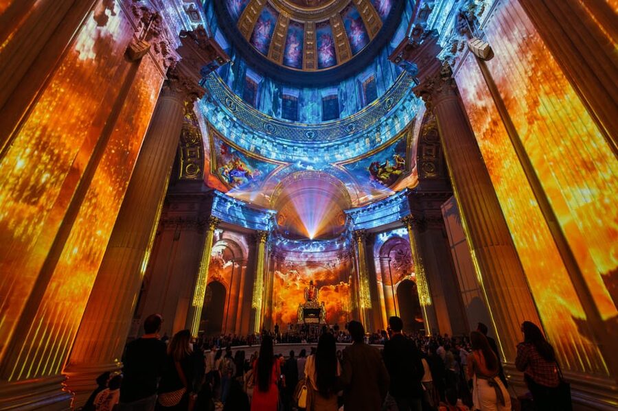 Paris: Aura Invalides Immersive Experience Entry Ticket - Your ticket time is not the show time