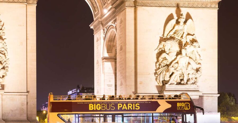 Paris: Big Bus Hop-on Hop-off Tour & Panoramic Night Tour - Notre Dame and the older heart of Paris