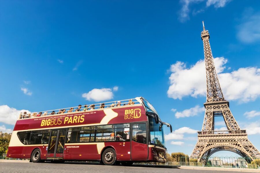 Paris: Big Bus Hop-On Hop-Off Tour with Optional Cruise - École-Militaire, Les Invalides, and Opéra Garnier