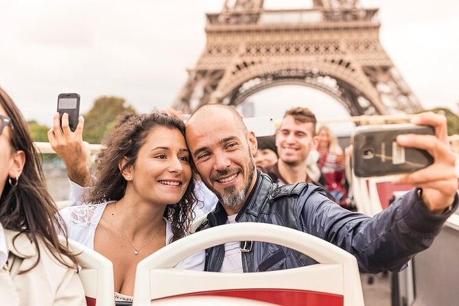 Paris Big Bus Hop-On Hop-Off Tour with Optional River Cruise - Start at the Louvre and Pont des Arts