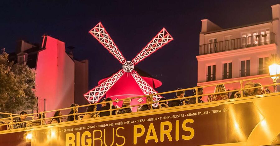 Paris: Big Bus Panoramic Night Tour by Open-Top Bus - Key points before you board
