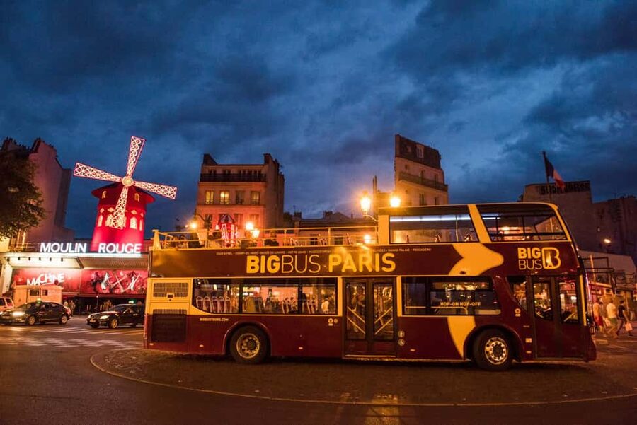 Paris: Big Bus Panoramic Night Tour by Open-Top Bus - Musée d’Orsay and the run toward Trocadéro