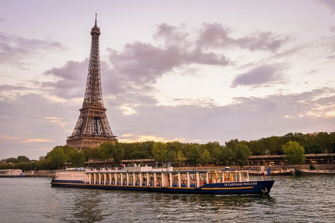 Paris Capitaine Fracasse 3 Course Seine River Dinner Cruise - What the three-course dinner includes