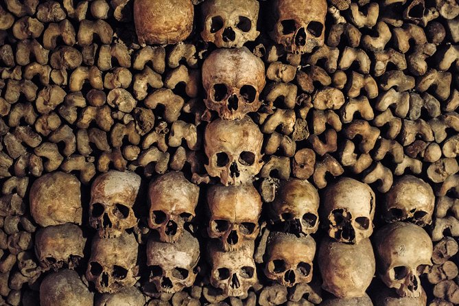 Paris Catacombs Tour - Entering the underground cemetery beneath Paris