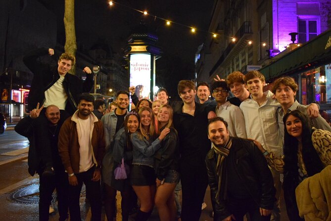 Paris: City Center Guided Pub Crawl with Shots & Club Entry - The Porte-Saint-Denis stop adds a little Paris context
