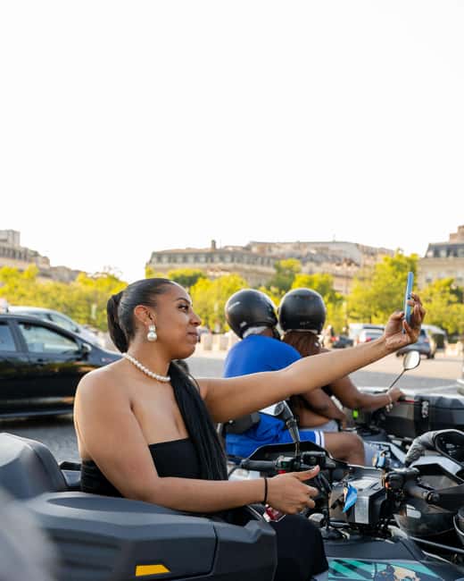 Paris: City Highlights Guided Quad Tour - Crossing the Champs-Élysées and the central districts