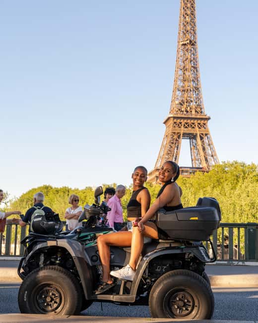 Paris: City Highlights Guided Quad Tour - The Arc de Triomphe and the thrill of the road
