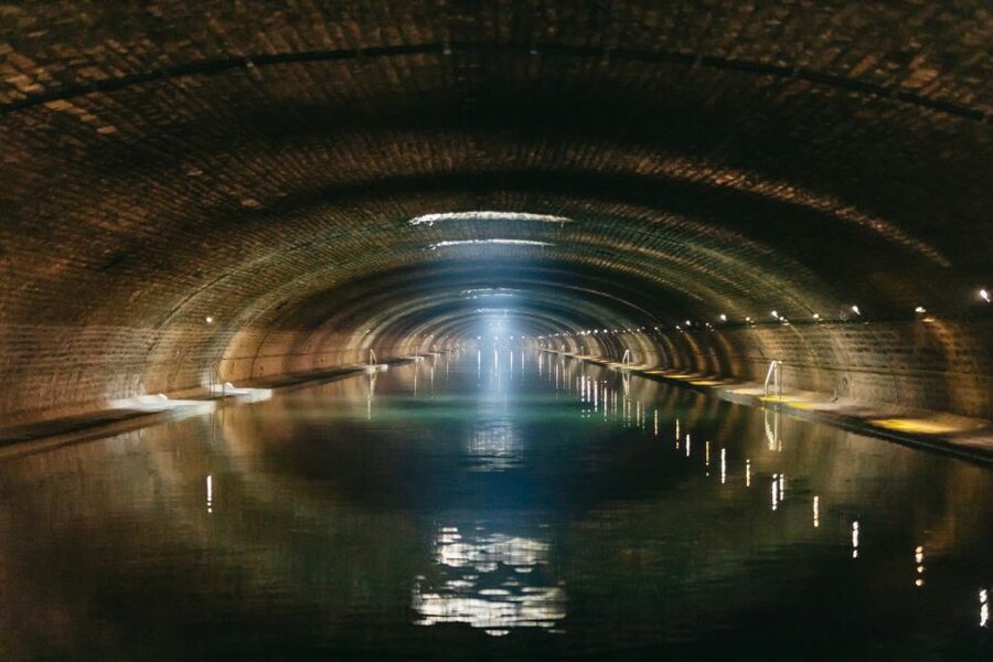 Paris: Cruise on the Saint-Martin Canal and the Seine River - The underground vault beneath Paris