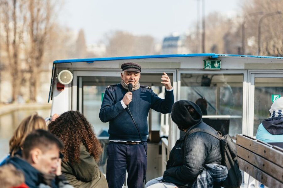 Paris: Cruise on the Saint-Martin Canal and the Seine River - What the boat is like