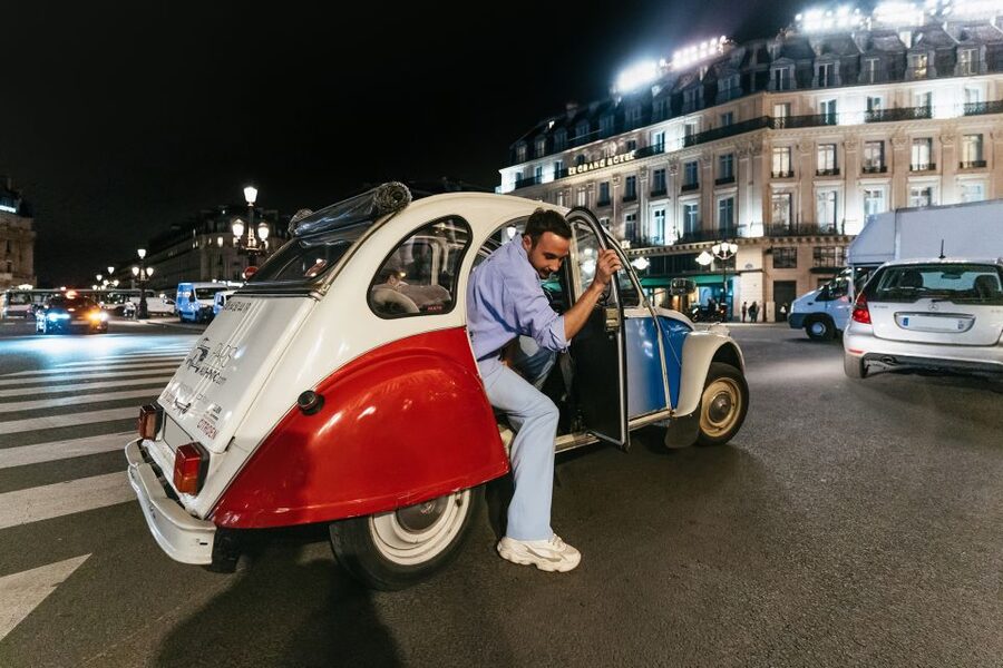 Paris: Discover Paris by Night in a Vintage Car with a Local - The Louvre, Notre Dame, and the historic center