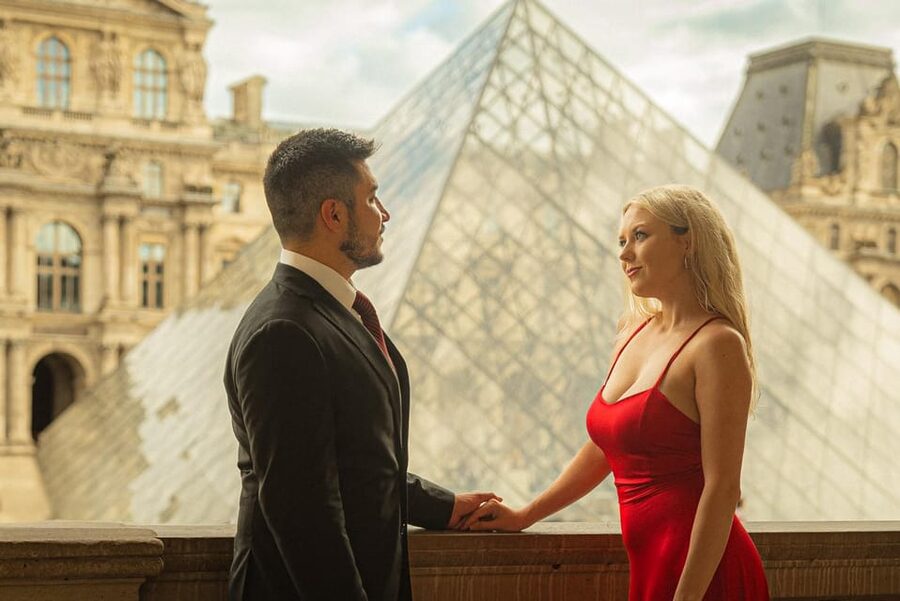 Paris: Eiffel Tower & Louvre Private Photoshoot - Place du Trocadéro and the Eiffel Tower views