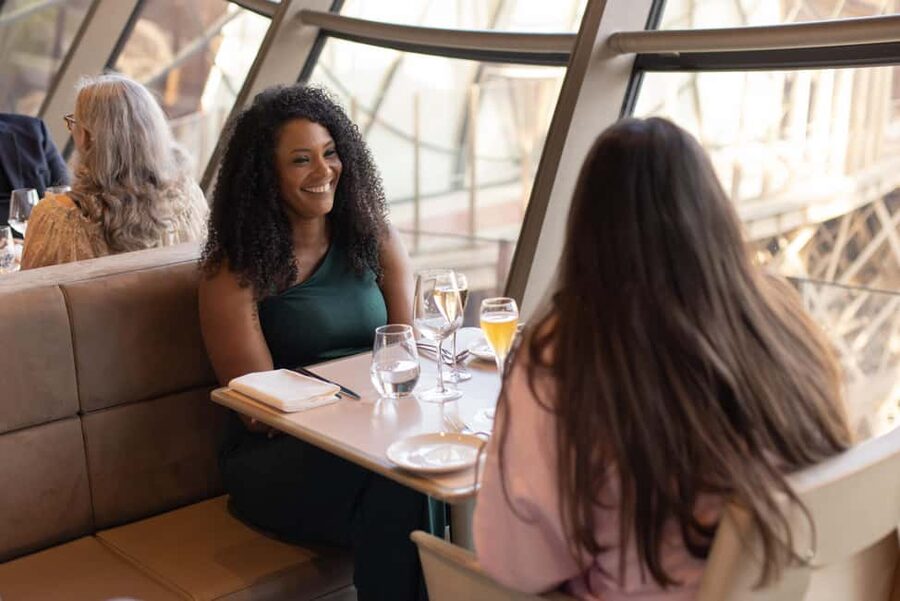 Paris: Eiffel Tower's Madame Brasserie 3-course lunch 12:00 - Three courses by Chef Thierry Marx
