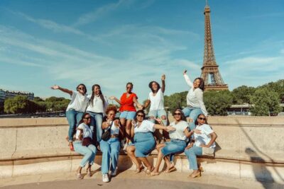 Eiffel Tower Street Photoshoot