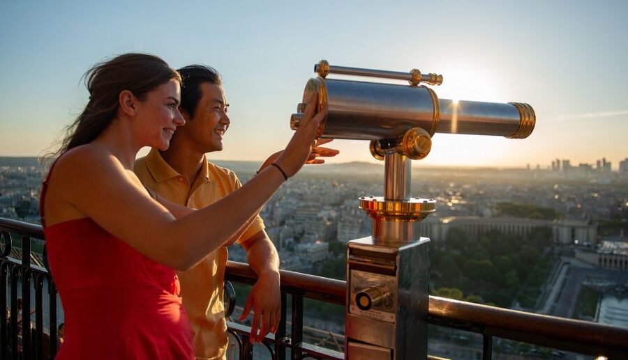 Paris: Eiffel Tower Tickets and City Bus Tour - Starting at Place de Sydney